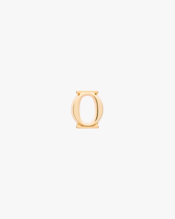 Gold My Character slot metal letter