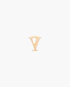 Gold My Character slot metal letter