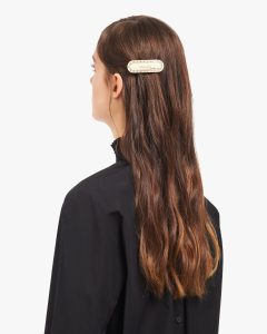 Ivory Plex Hair Clip - Image 2