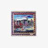 Mauve Silk scarf - Image 3