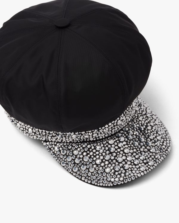 Metal Re-Nylon hat with crystals - Image 4