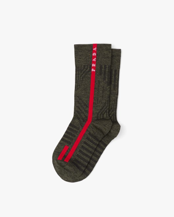 Military Melange Polyester socks