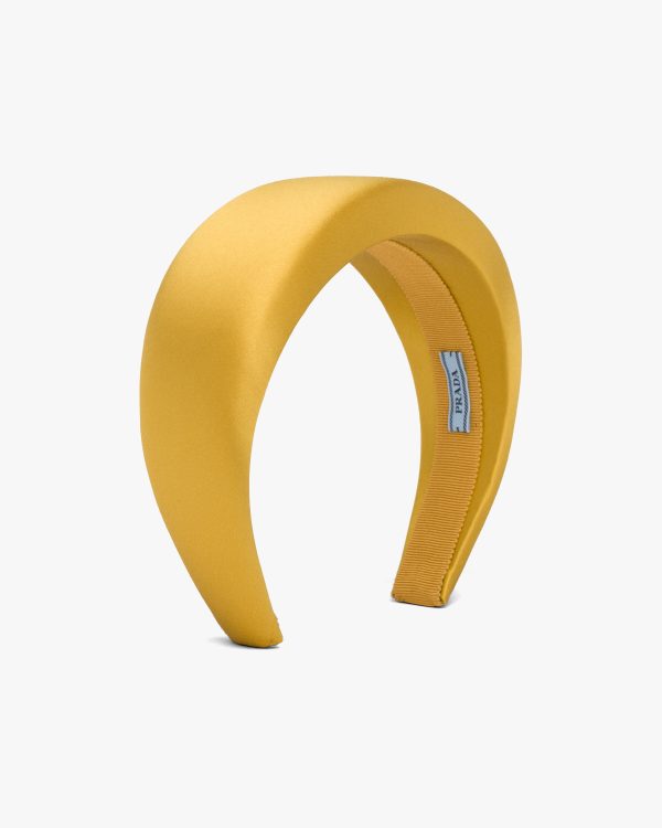 Mimosa Yellow Satin Headband