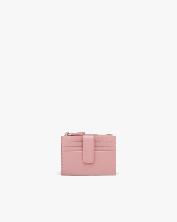 Pesco Saffiano Leather Card Holder