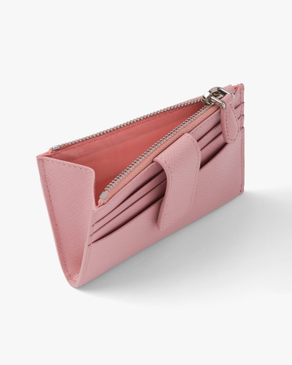 Pesco Saffiano Leather Card Holder - Image 4