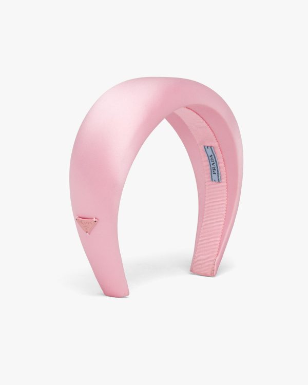 Petal Pink Satin Headband