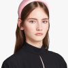 Petal Pink Satin Headband - Image 2