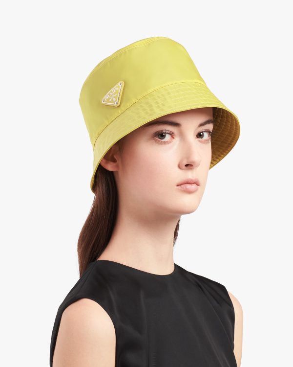 Pineapple Yellow Nylon Bucket Hat - Image 2