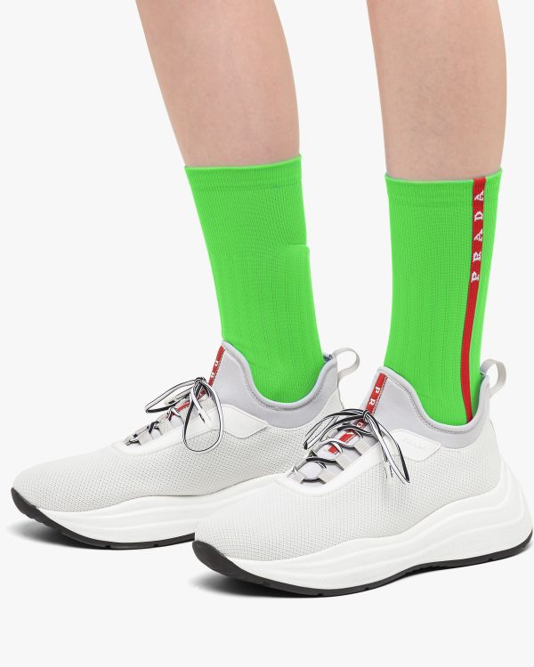 Pistachio Green Nylon socks - Image 2
