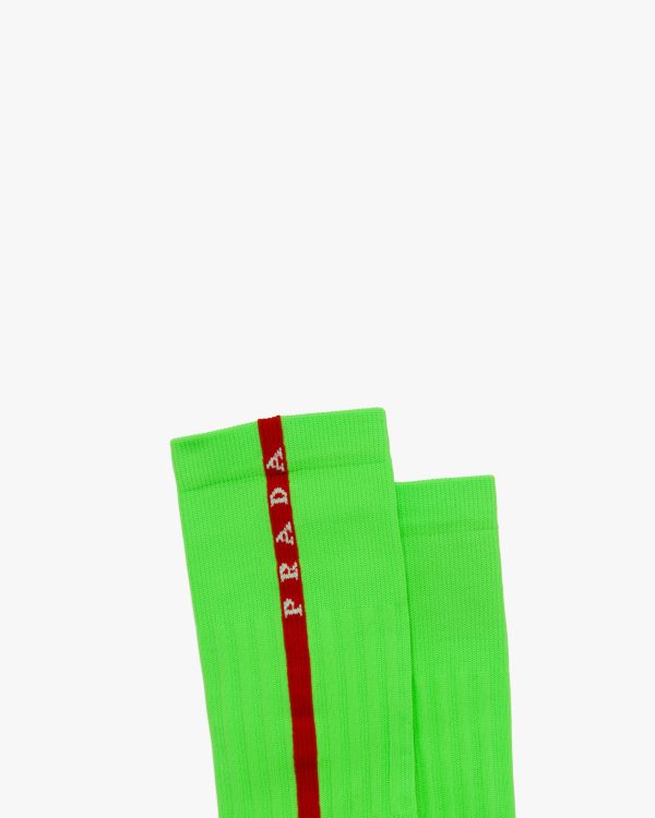 Pistachio Green Nylon socks - Image 3