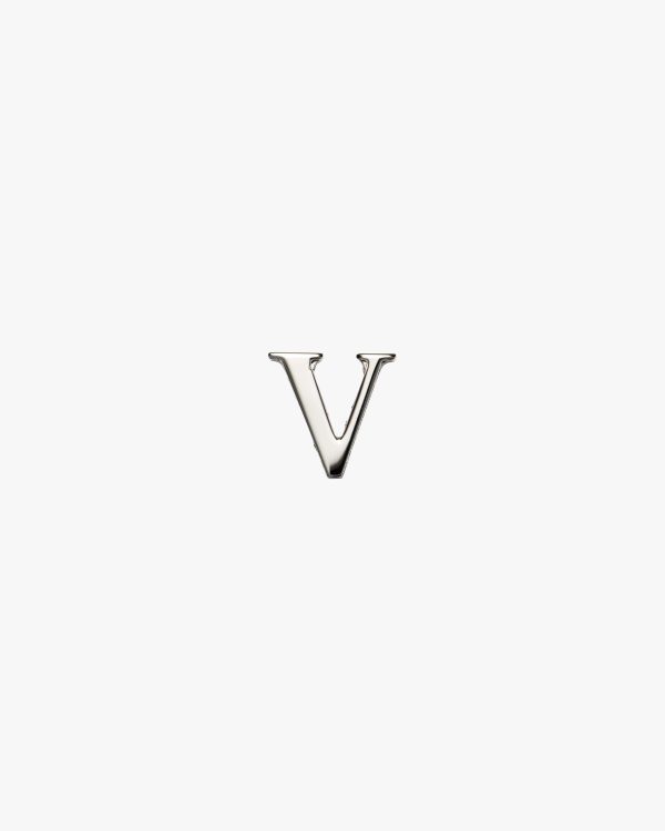 Polished Steel My Character sliding metal letter
