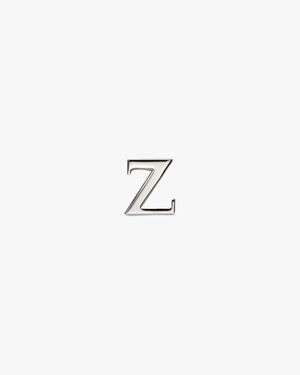 Polished Steel My Character sliding metal letter
