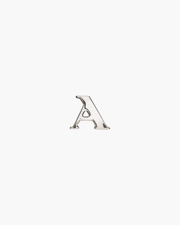 Polished Steel My Character sliding metal letter
