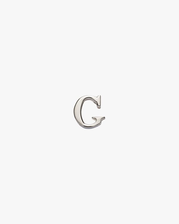 Polished Steel My Character sliding metal letter