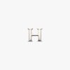 Polished Steel My Character sliding metal letter