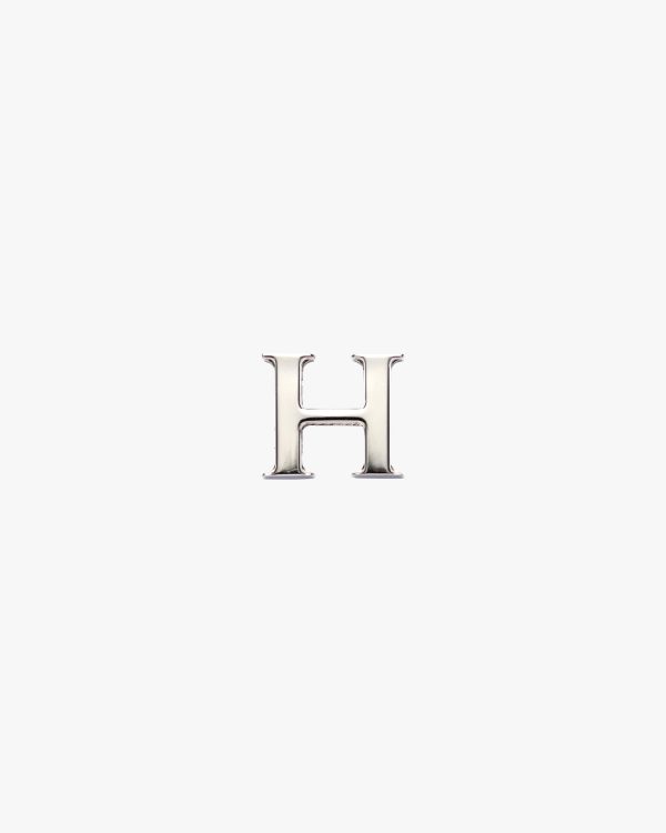 Polished Steel My Character sliding metal letter