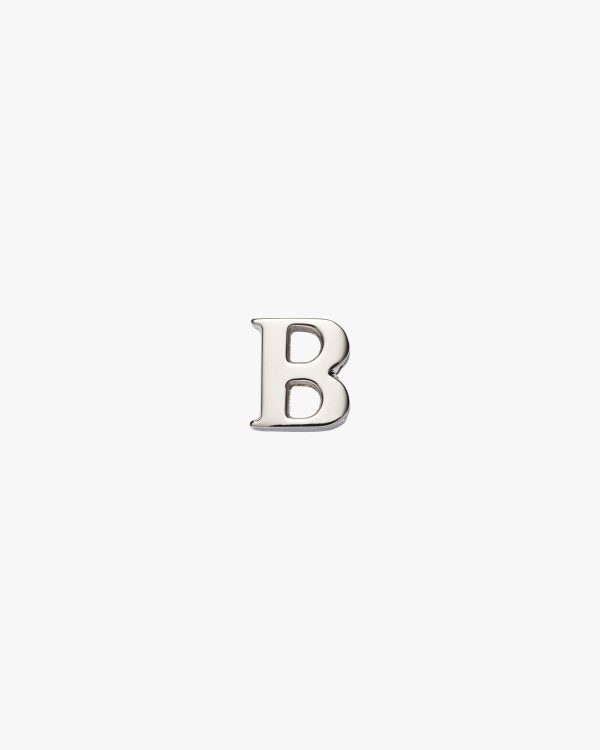 Polished Steel My Character sliding metal letter
