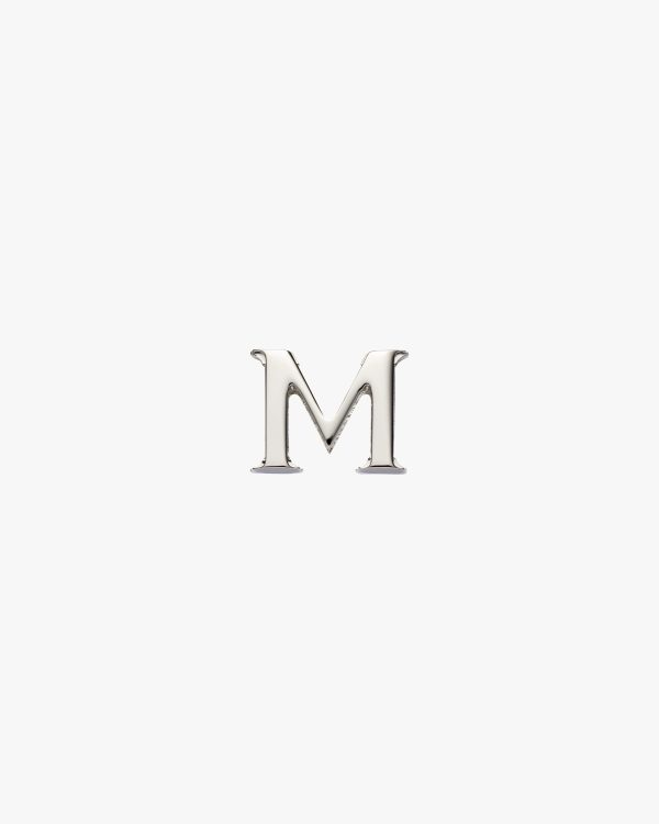 Polished Steel My Character sliding metal letter