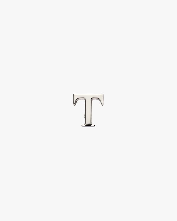 Polished Steel My Character sliding metal letter