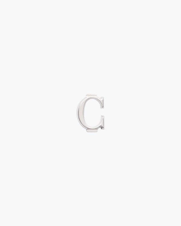 Polished Steel My Character slot metal letter