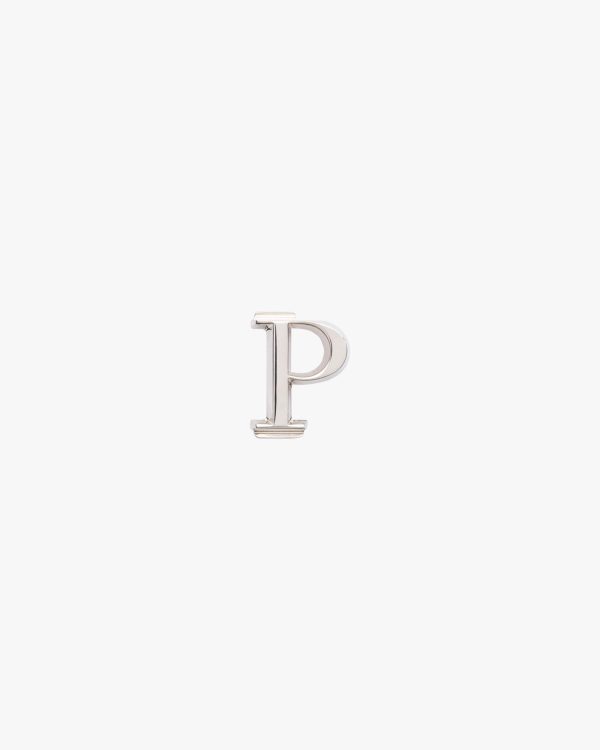 Polished Steel My Character slot metal letter