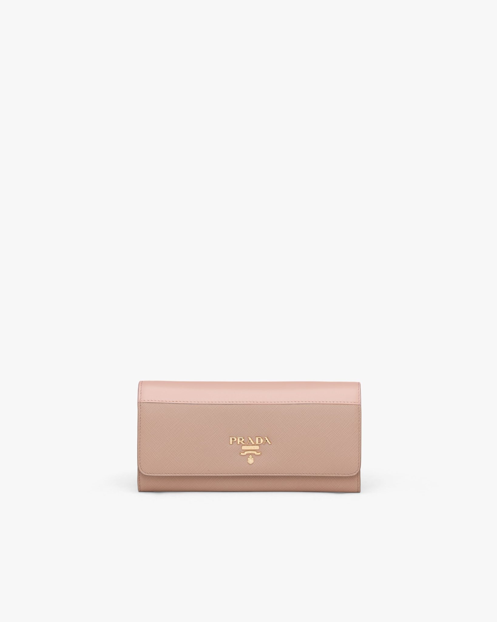 Powder Pink Large Saffiano Leather Wallet - Image 3