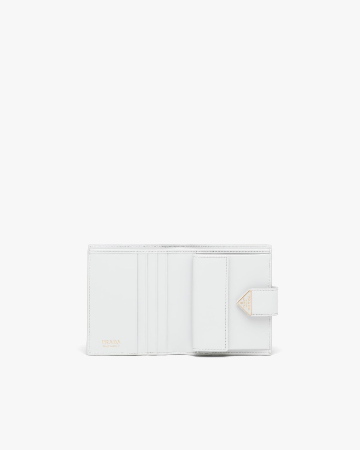 Powder Pink Saffiano and leather wallet with shoulder strap - Image 2