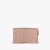 Powder Pink Small Saffiano Leather Wallet - Image 2