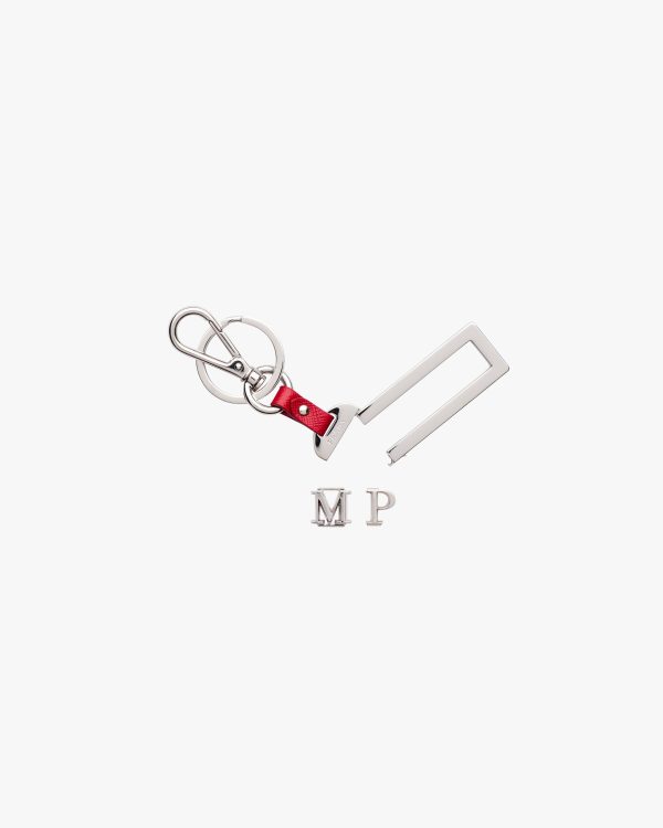 Red My Character metal name tag - Image 2