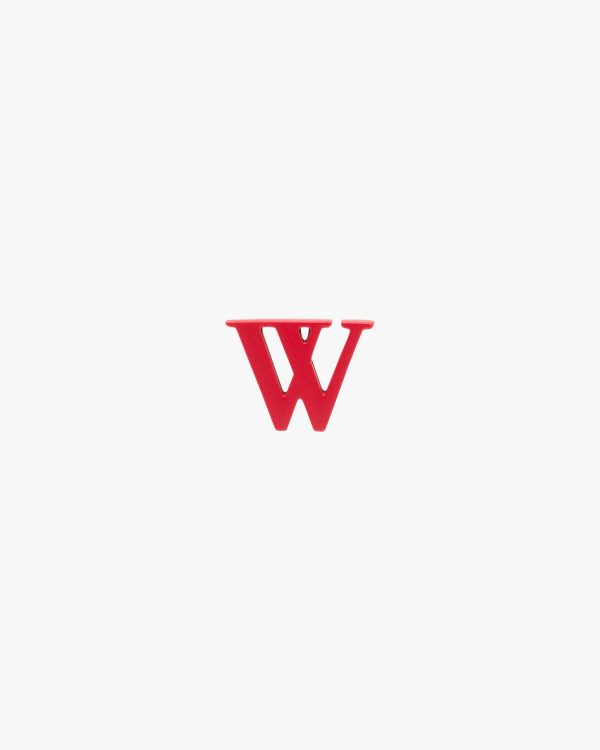 Red My Character sliding metal letter