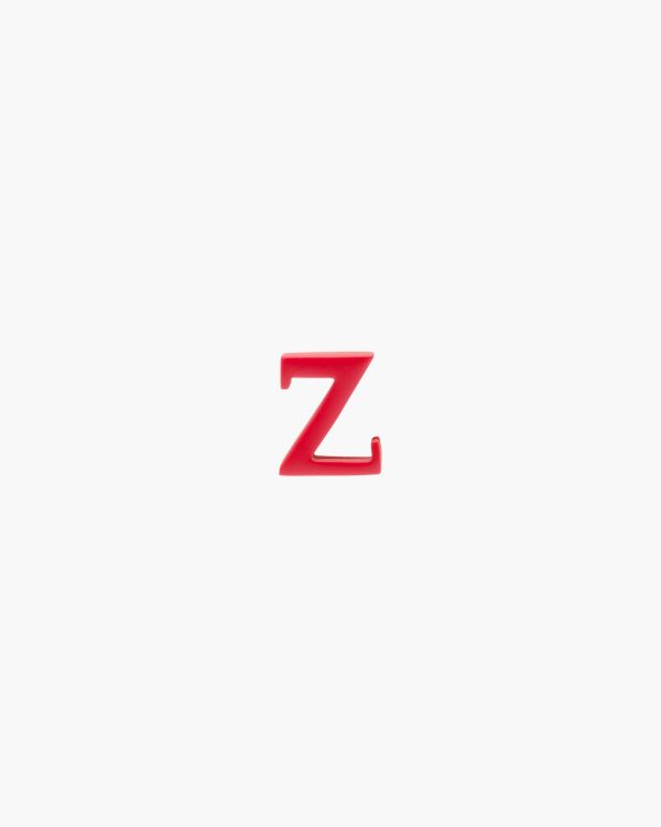 Red My Character sliding metal letter
