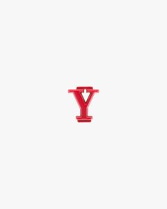 Red My Character sliding metal letter - Image 2