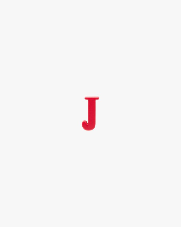 Red My Character sliding metal letter