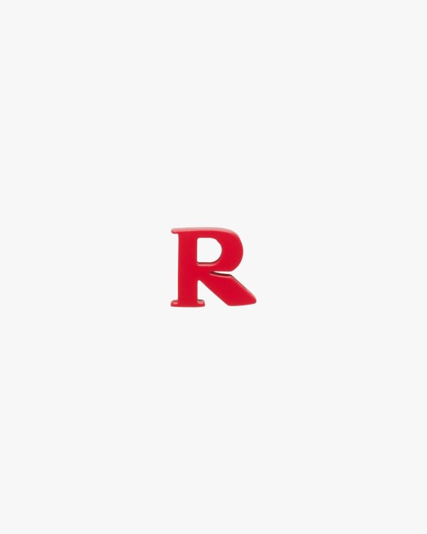 Red My Character sliding metal letter
