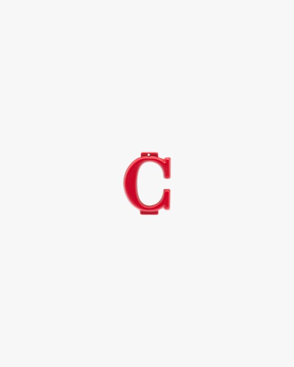Red My Character slot metal letter