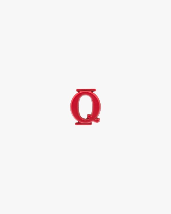 Red My Character slot metal letter