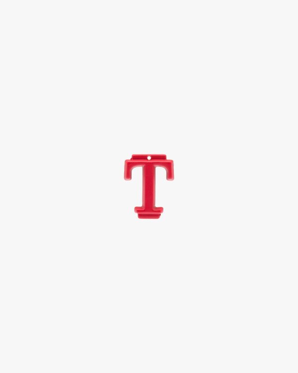 Red My Character slot metal letter