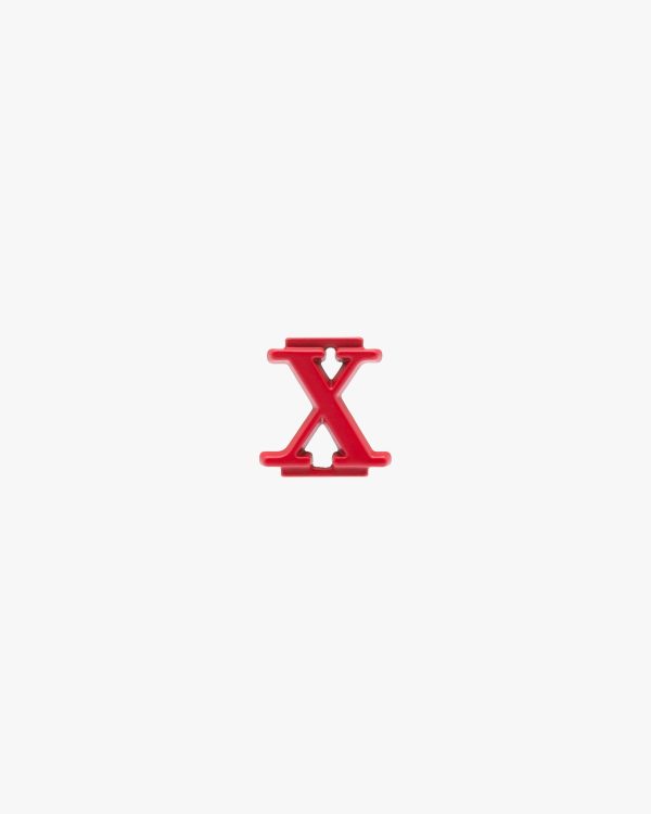 Red My Character slot metal letter