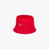 Red Nylon Bucket Hat - Image 3