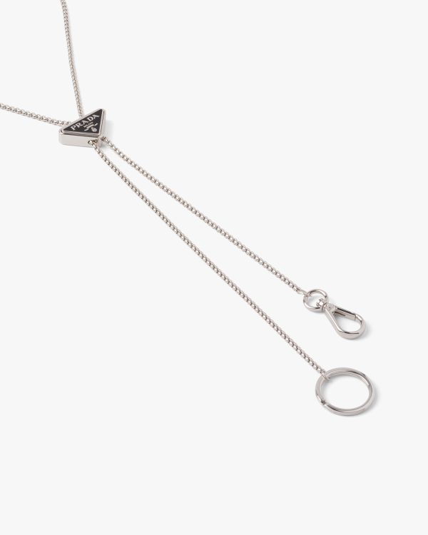 Steel/black Metal keychain - Image 4