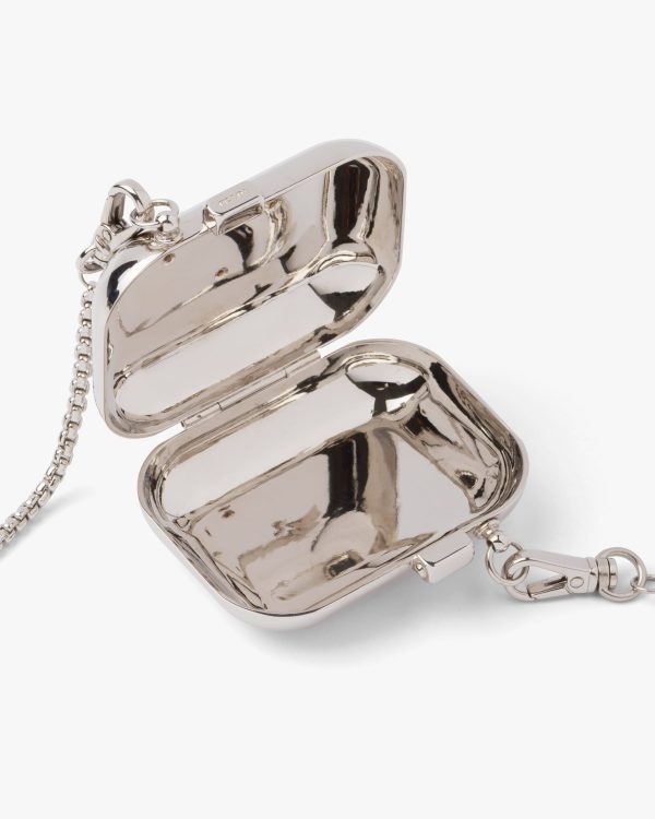 Steel/black Metal vanity case for AirPods Pro - Image 2