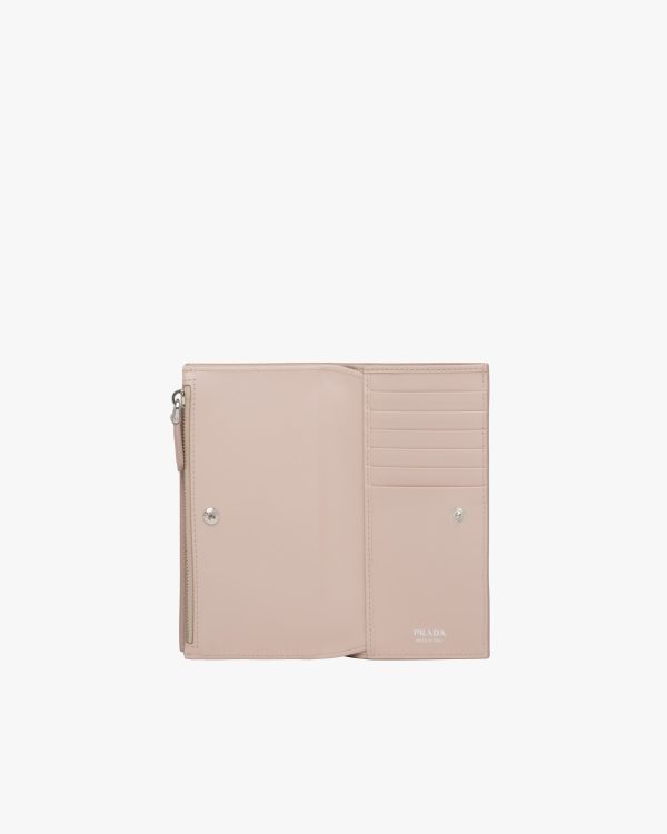 Water Lily Large leather wallet - Image 5