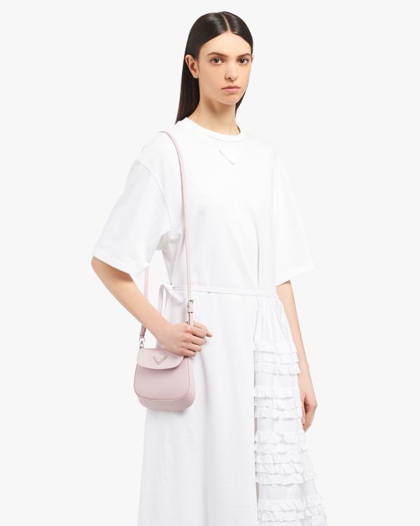 Alabaster Pink Prada Cleo brushed leather mini bag - Image 2