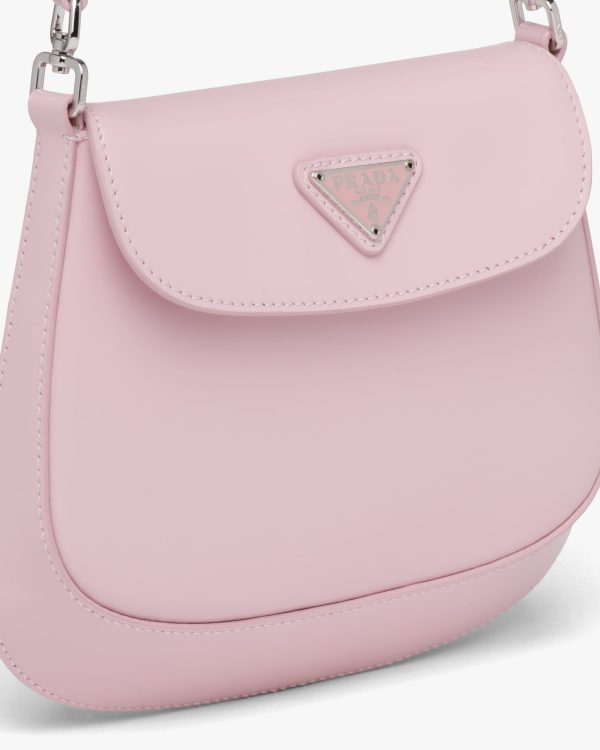 Alabaster Pink Prada Cleo brushed leather mini bag - Image 6