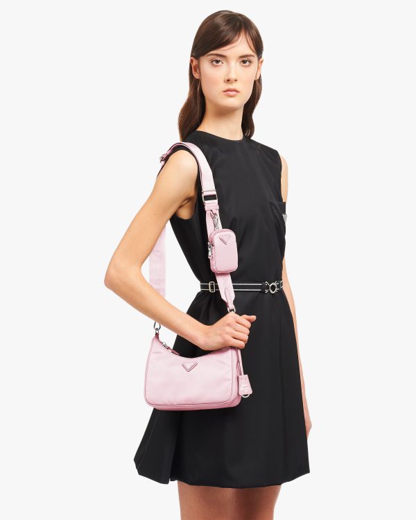 Alabaster Pink Prada Re-Edition 2005 Re-Nylon bag - Image 7