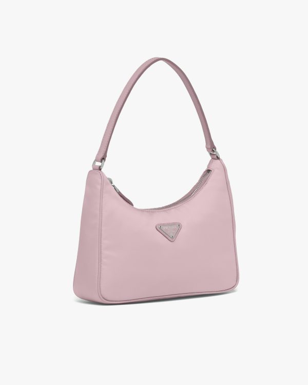 Alabaster Pink Prada Re-Edition 2005 Re-Nylon mini bag - Image 3