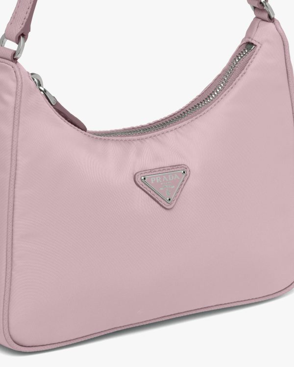 Alabaster Pink Prada Re-Edition 2005 Re-Nylon mini bag - Image 6