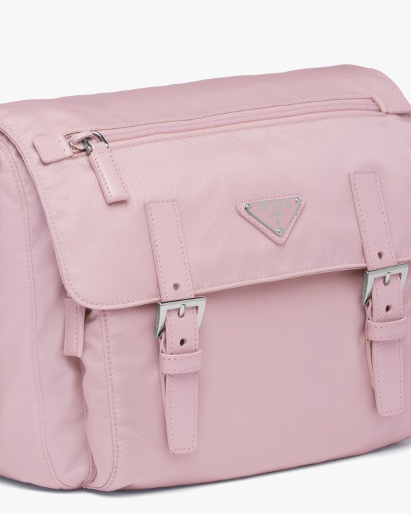 Alabaster Pink Re-Nylon shoulder bag - Image 2