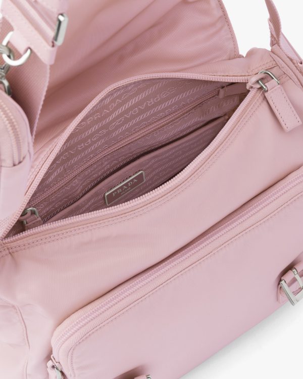 Alabaster Pink Re-Nylon shoulder bag - Image 5