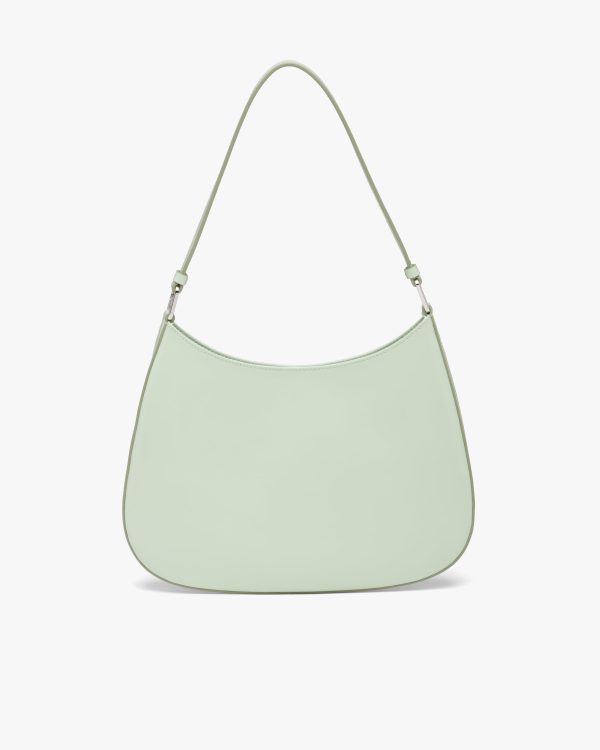 Aqua Prada Cleo brushed leather shoulder bag - Image 4